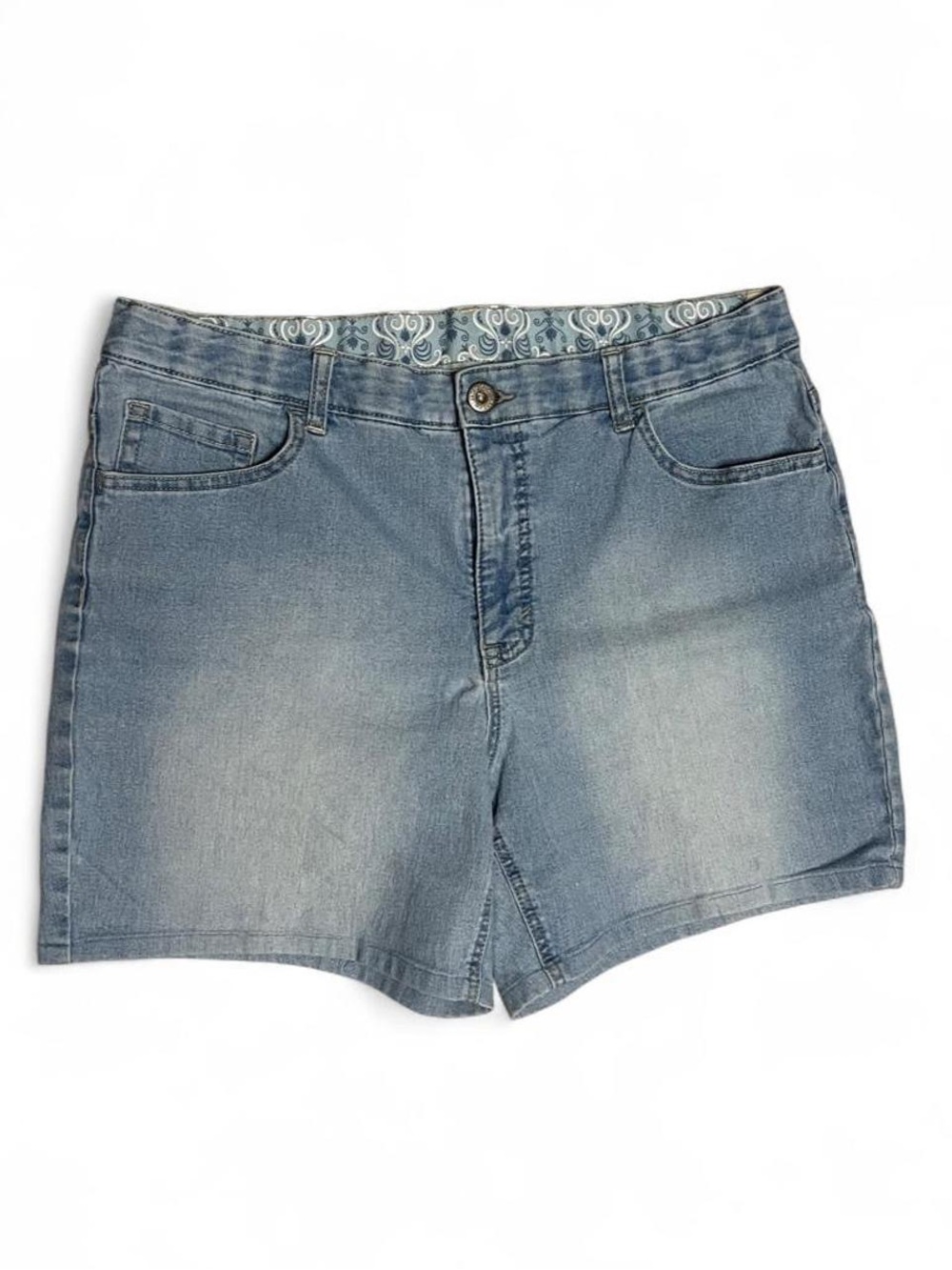 Faded Glory Light Wash Denim Shorts